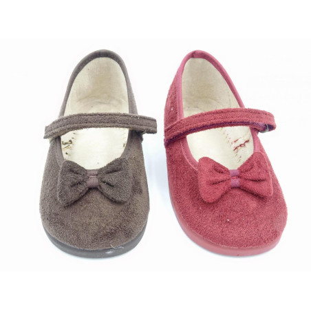 mercedita de serratex con lazo zapatero para niña
