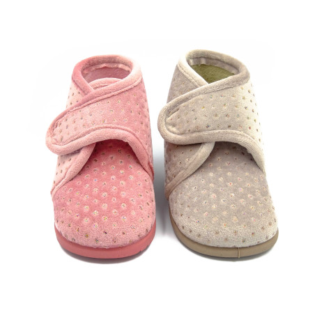 TALLAS 18 AL 26 MODELO 100/LUCERO ZAPATILLA CASA NIÑA