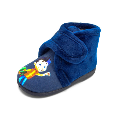 zapatilla comodas para casa con suela de goma para niño
