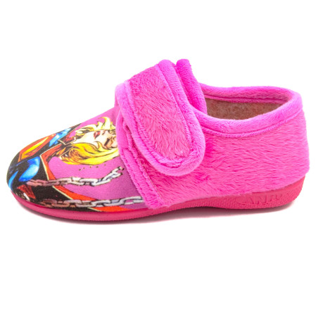 zapatilla de casa para niña con suela de goma