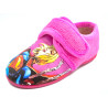 zapatilla de casa para niña con suela de goma