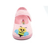 zapatilla de casa para niña de toalla con la suela de goma