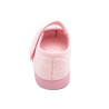 zapatilla de casa para niña de toalla con la suela de goma