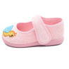 zapatilla de casa para niña con suela de goma