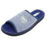zapatilla de caballero de toalla para verano con suela de piso eva