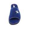 zapatilla de casa de toalla para caballero de suela de eva