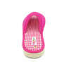 zapatilla de casa para mujer de toalla con planta de vichy y suela microporosa