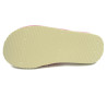 zapatilla de casa para mujer de toalla con planta de vichy y suela microporosa