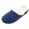 zapatilla de casa para mujer con borreguillo y suela de eva