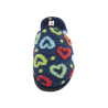 zapatilla de casa para mujer con estampado