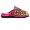 zapatilla de casa para señora con estampado y suela de eva