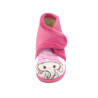 zapatilla de casa para niña-bebe con suela de caucho