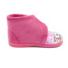 zapatilla de casa para niña-bebe con suela de caucho