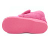 zapatilla de casa para niña-bebe con suela de caucho
