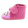 zapatillas de casa para bebe-niña con suela de caucho