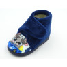zapatillas de casa para bebe-niño con suela de caucho