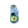 zapatilla de casa para bebe-niño con suela de caucho
