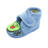 zapatilla de casa para bebe-niño con suela de caucho