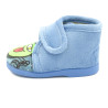 zapatilla de casa para bebe-niño con suela de caucho