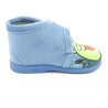 zapatilla de casa para bebe-niño con suela de caucho