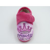 zapatilla de casa para niña con suela de caucho