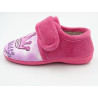 zapatilla de casa para niña con suela de caucho