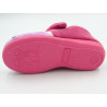 zapatilla de casa para niña con suela de caucho