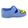 zapatilla de casa para niño de toalla