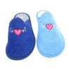 zapatilla de casa para señora de toalla