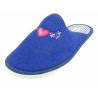 zapatilla de casa para señora de toalla