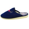 zapatilla de casa para señora de toalla