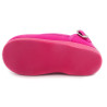 mercedita de tela con hebilla para niña
